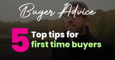 James 5 Top Tips For First Time Buyers
