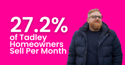 27.2% of Tadley Homeowners Sell per Month