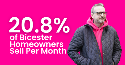 20.8% of Bicester Homeowners Sell per Month