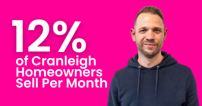 12% of Cranleigh Homeowners Sell per Month