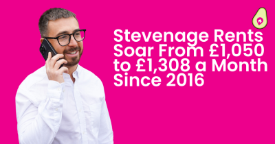 Stevenage Rents Rise From £1,050 to £1,308 a Month Since 2016
