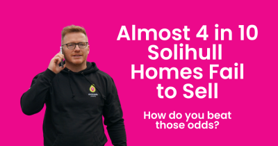 Almost 4 in 10 Solihull Homes Fail to Sell
