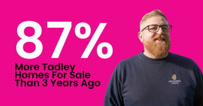 87% More Tadley Homes For Sale Than 3 Years Ago