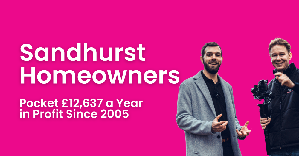 Sandhurst Homeowners Pocket £12,637 a Year in Profit Since 2005