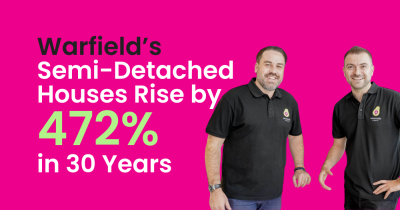 Warfield's Semi-Detached Houses Rise by 491% in 30 Years