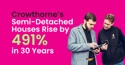 Crowthorne's Semi-Detached Houses Rise by 491% in 30 Years