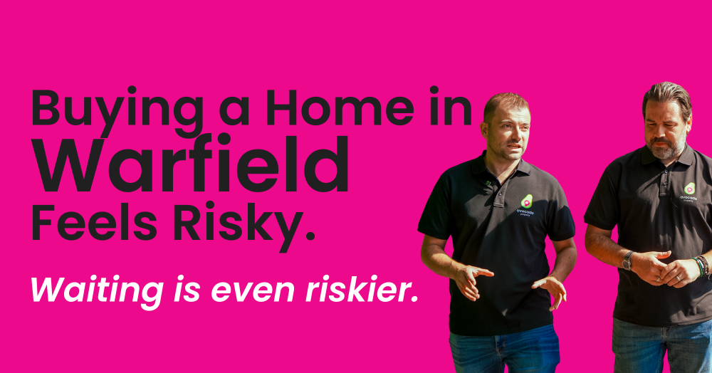 Buying a Home in Warfield Feels Risky.    Waiting is even riskier.
