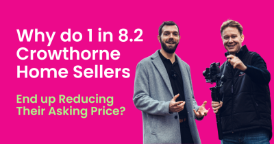 Why do 1 in 8.2 Crowthorne Home Sellers End up Reducing Their Asking Price?