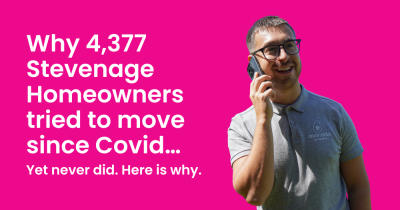 Why 4,377 Stevenage Homeowners tried to move since Covid…