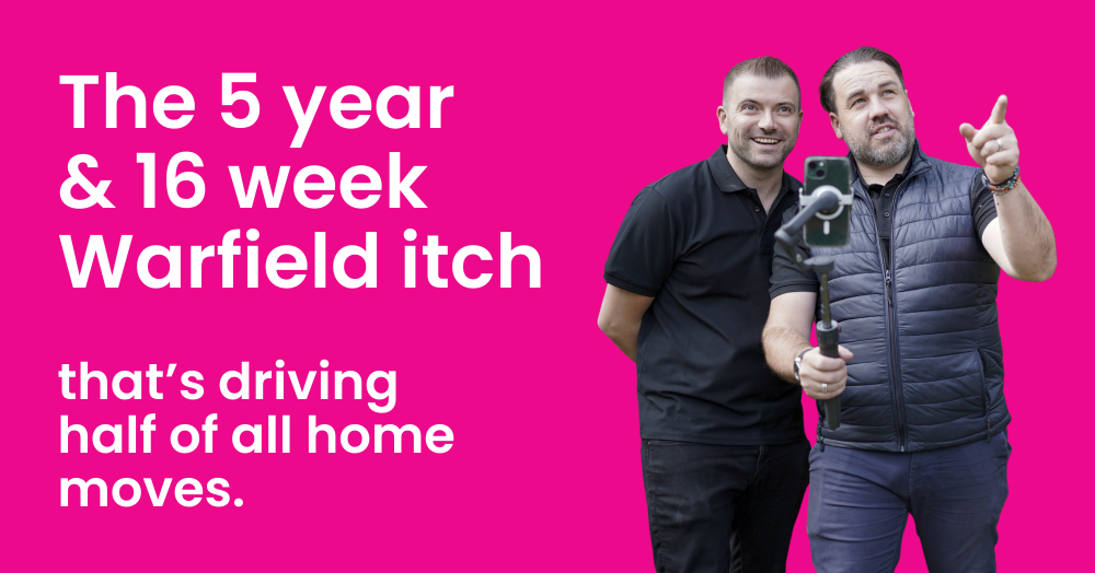The 5 Year & 16 Week Warfield Itch That’s Driving Half of All Home Moves.