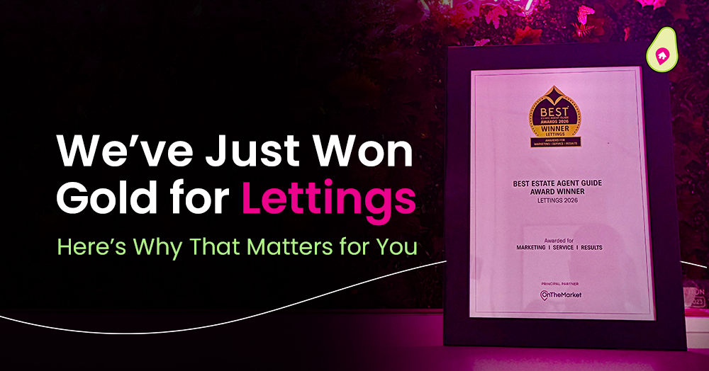 Award-Winning Lettings That Deliver: What Our Gold Award Means for Avocado Landlords