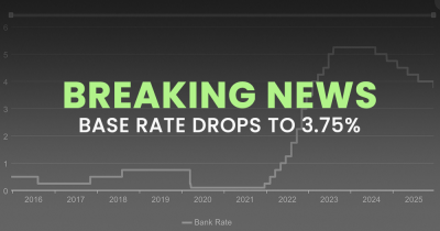 Breaking News: Bank of England Drops Base Rate To 3.75%