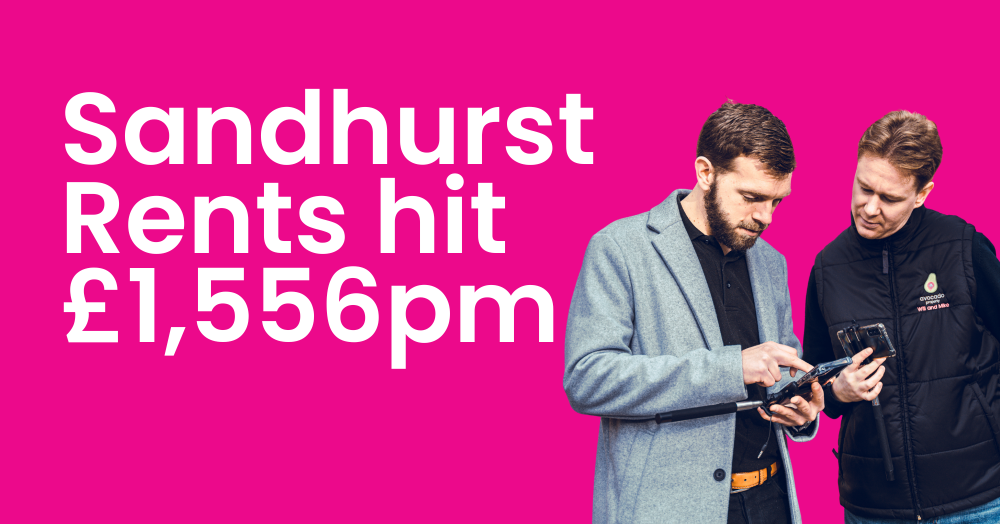 Sandhurst Rents Hit £1,556 Per Month