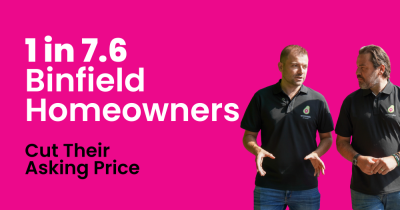 1 in 7.6 Binfield Homeowners Cut Their Asking Price