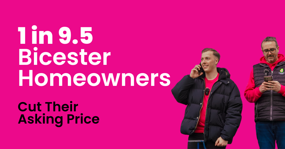 1 in 9.5 Bicester Homeowners Cut Their Asking Price