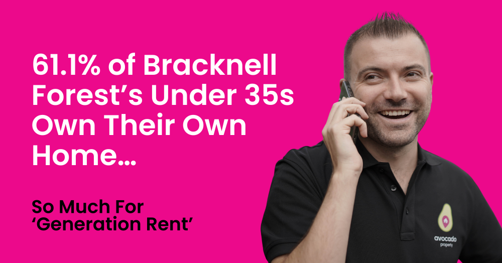 61.1% Of Bracknell Forest’s Under 35s Own Their Own Home …