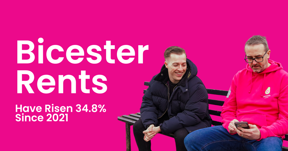 Bicester Rents Have Risen 34.8% Since 2021