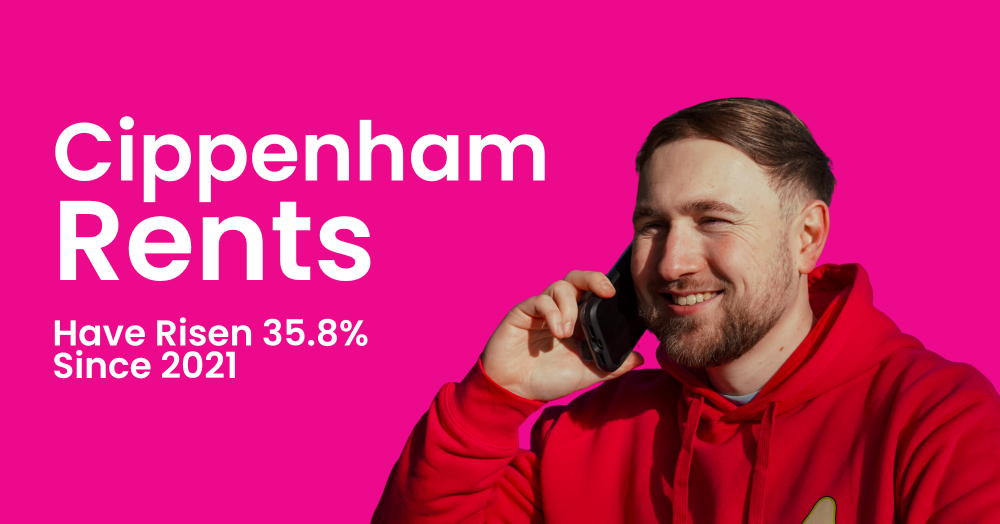 Cippenham Rents Have Risen 35.8% Since 2021