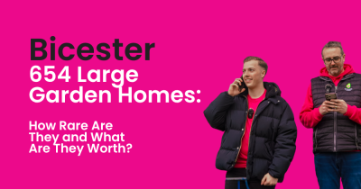 Bicester’s 654 Large Garden Homes: How Rare Are They and What Are They Worth?