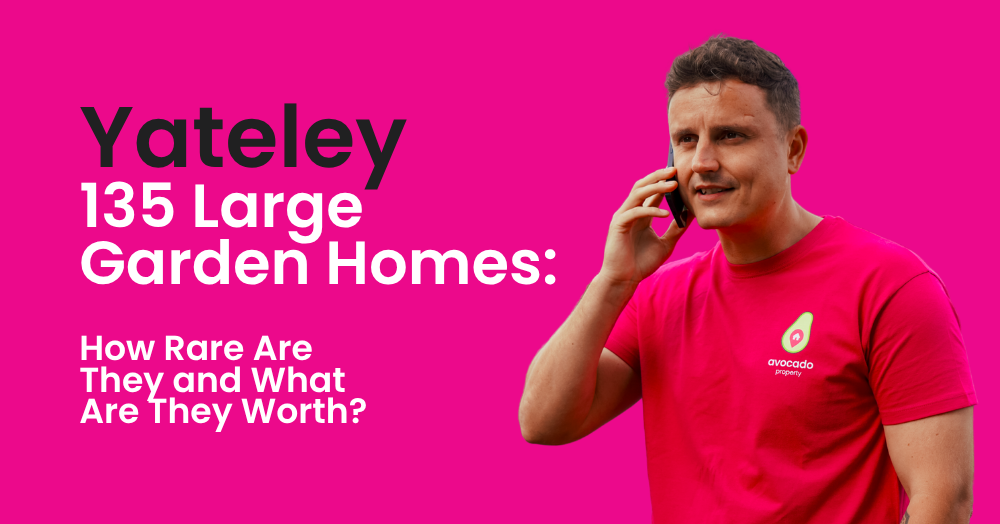 Yateley’s 135 Large Garden Homes: How Rare Are They and What Are They Worth?