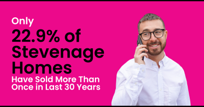Only 22.9% of Stevenage Homes Have Sold More Than Once in Last 30 years