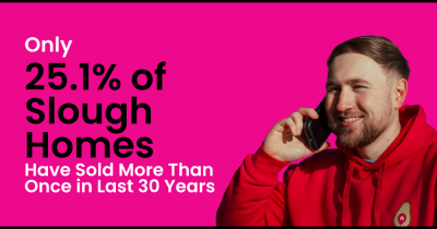 Only 25.1% of Slough Homes Have Sold More Than Once in Last 30 years