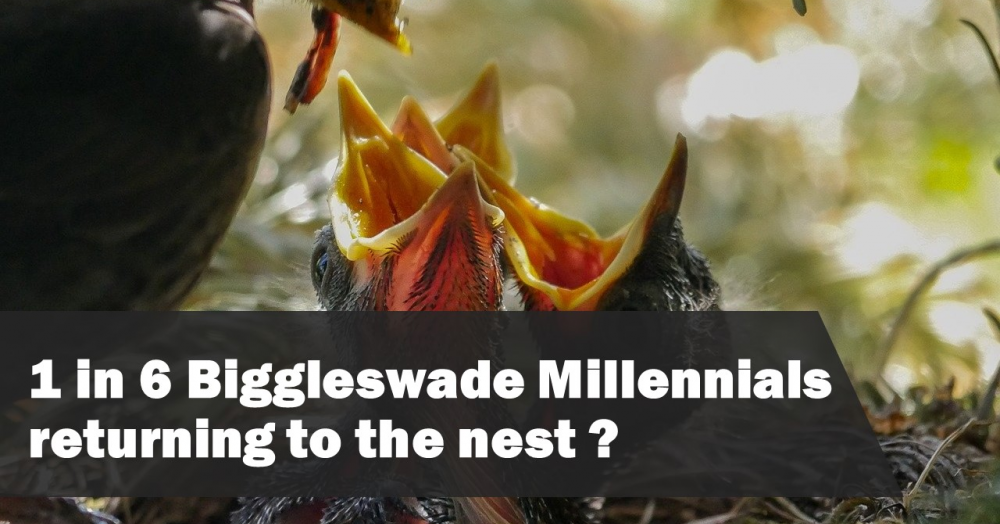 Biggleswade Millennials Moving Back in with Mum & Dad?