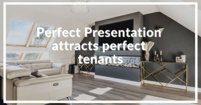 Perfect presentation attracts perfect tenants