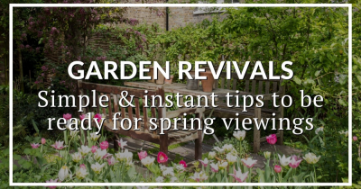 Simple & instant tips to have your garden ready for Spring viewings