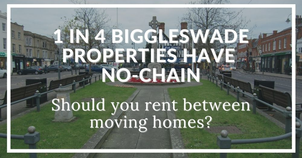 Why are properties sold without a chain?