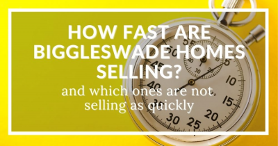 How many days does it take to sell a Biggleswade home?