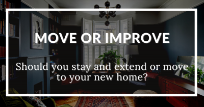 Should you extend or move to a new home?