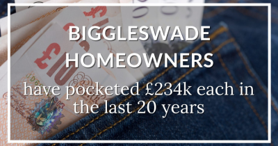 Biggleswade Homeowners Pocketed £234k Each in the Last 20 Years