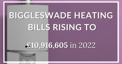 Biggleswade household heating bills set to rise to £10,916,605 in 2022