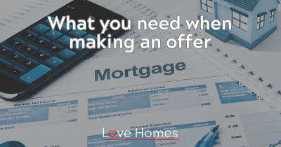 What do you need to make an offer?