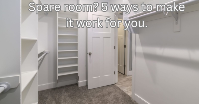 Spare Room? 5 Ways to Make it Work for You