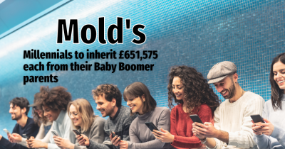 Mold’s Millennials to Inherit £651,575 Each From Their Baby Boomer Parents