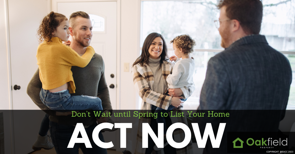 Don’t Wait until Spring to List Your Flintshire Home – Act Now