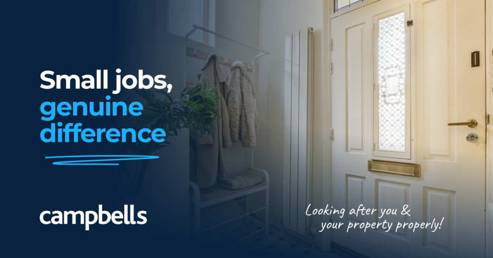 Small jobs that make a genuine difference when selling
