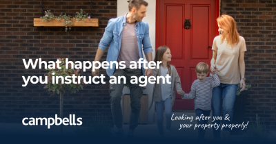 What happens after you instruct an agent: a realistic timeline