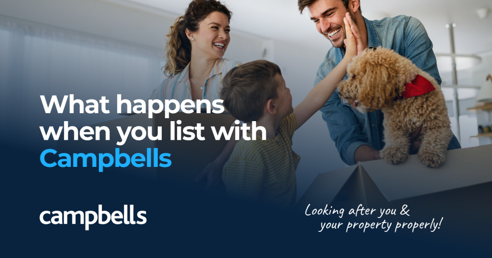 What happens when you list with Campbells
