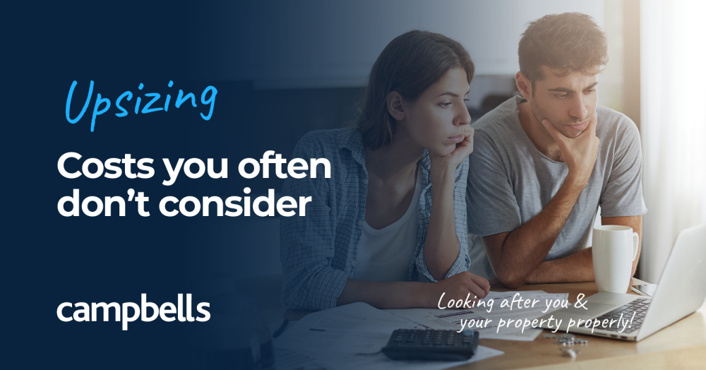 Upsizing: Costs you often don't consider