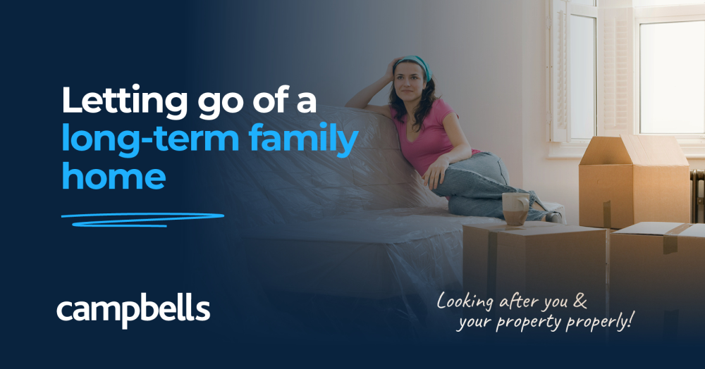 Letting go of a long-term family home