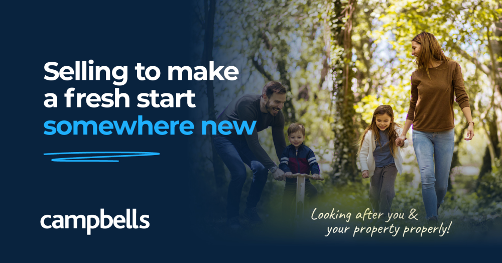 Selling to make a fresh start somewhere new: a guide for your move