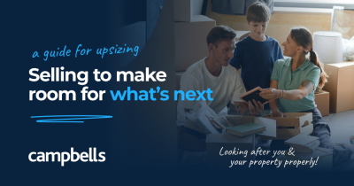Selling to make room for what's next: a guide for upsizing
