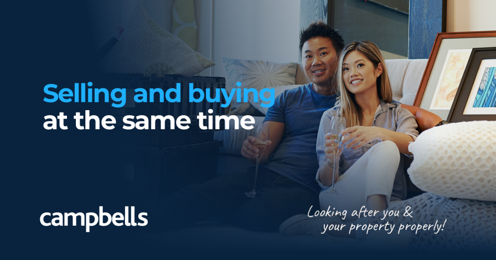 Selling and buying at the same time: keeping both moving