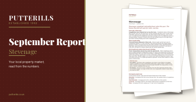 Stevenage Property Market Report, September 2026