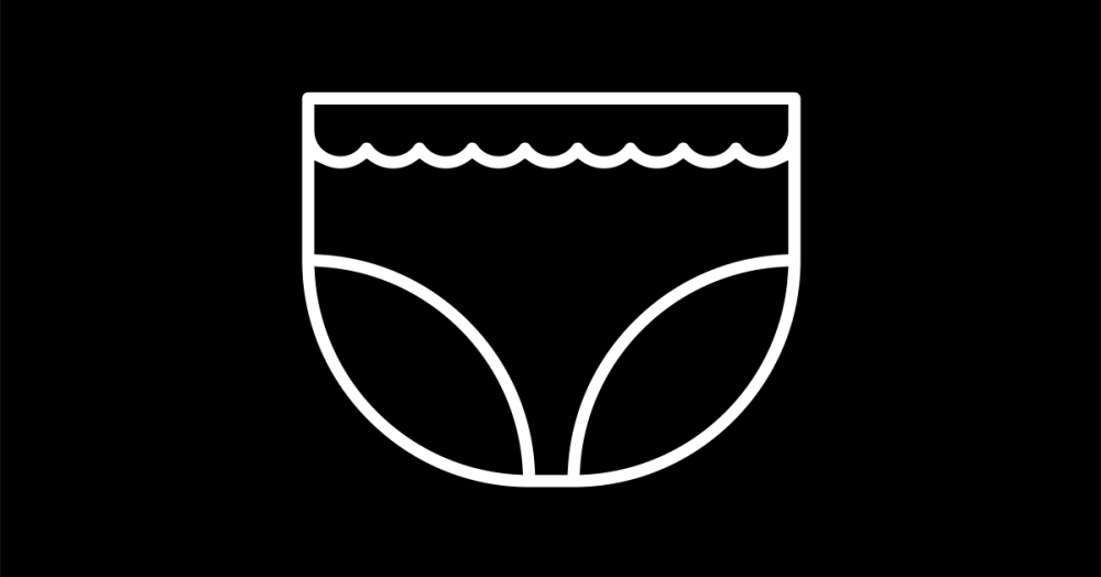 All fur coat and rather fancy knickers