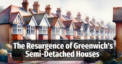 The Resurgence of Greenwich's Semi-Detached Houses: ...a 1400% Price Surge in 28 Years