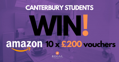 CANTERBURY STUDENTS - Your chance to win a £200 Amazon Voucher!